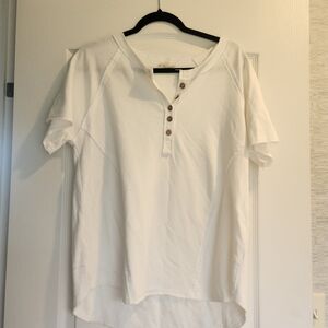 LA MIEL White Blouse Size M Euc